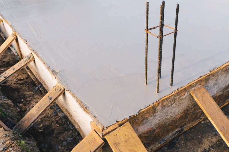 Concrete Pad Footing Service detail